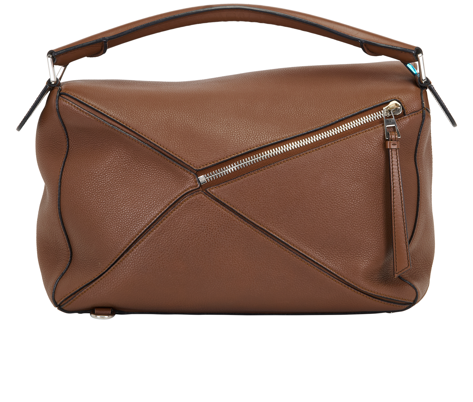 Large Puzzle Bag, &pound;2,100, Handbags, Tan, Leather, Back view